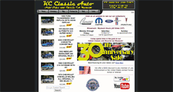 Desktop Screenshot of kcclassicauto.com